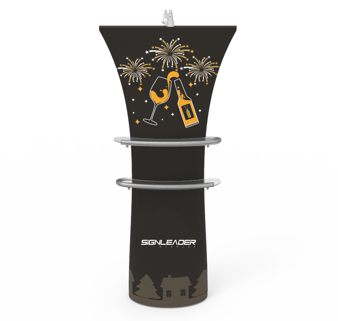 Straight Top Tension Fabric Banner Stand